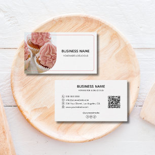Visita Tarjeta de presentación de repostería personalizad