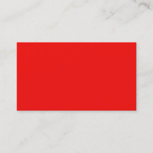 Visita Tarjeta de presentación de rojo neón brillante y b