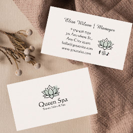 Visita Tarjeta de presentación de Sage para tranquilizado