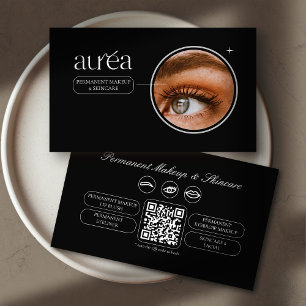 Visita Tarjeta de presentación de salón de belleza cosmét