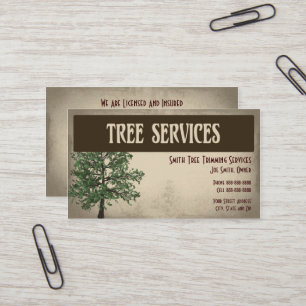Visita Tarjeta de presentación de servicios de cuidado de