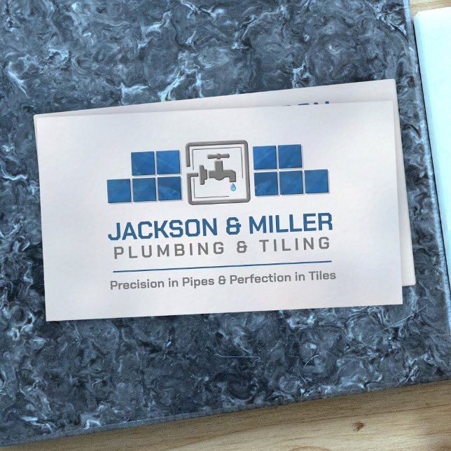 Visita Tarjeta de presentación de servicios de fontanería (Subido por el creador)