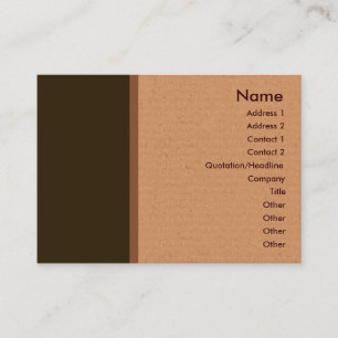 Visita Tarjeta de presentación de servicios de traducción