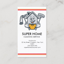 Visita Tarjeta de presentación de servicios domésticos de