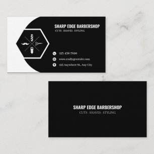 Visita Tarjeta de presentación de Sharp Edge Barbershop