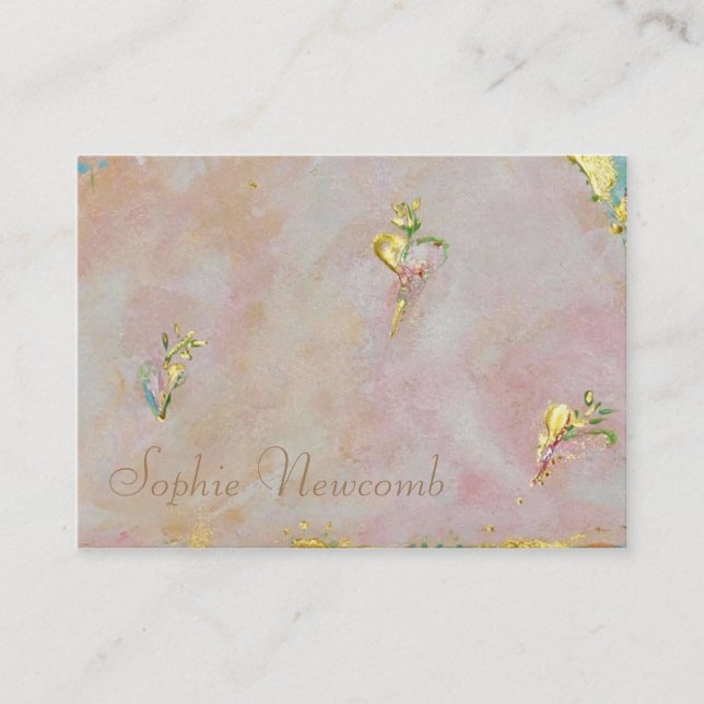 Visita Tarjeta de presentación de Sophie (Anverso)