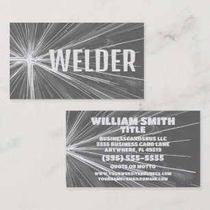Visita Tarjeta de presentación de Star Welder