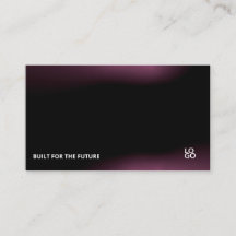 Tarjeta de presentación de startup de tecnología o
