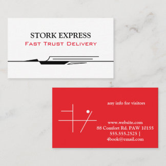 Visita Tarjeta de presentación de Stork Speed Liner