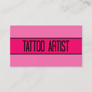 Visita Tarjeta de presentación de Tattoo Artists Baby and