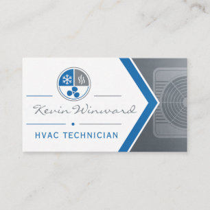 Visita Tarjeta de presentación de técnico de HVAC