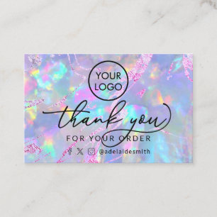 Visita tarjeta de presentación de textura de diseño opal