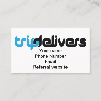 Visita Tarjeta de presentación de TripDelivers