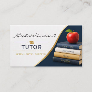 Visita Tarjeta de presentación de tutor