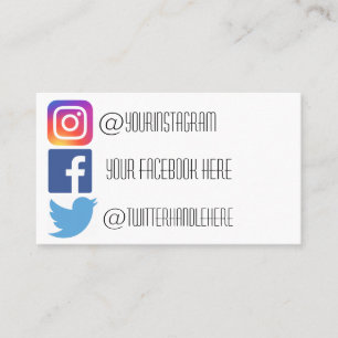 Visita Tarjeta de presentación de Twitter en Instagram
