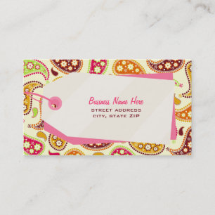 Visita Tarjeta de presentación de venta al por menor Pai