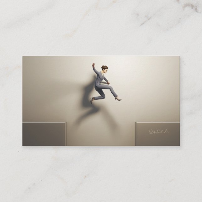 Visita Tarjeta de presentación de Venture Design (Anverso)