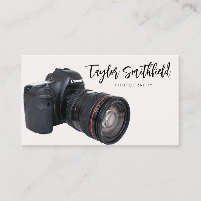 Visita Tarjeta de presentación de vídeo de cámara de víde (Anverso)