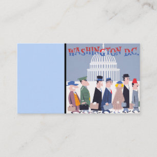 Visita Tarjeta de presentación de Washington D.C.