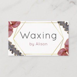 Visita Tarjeta de presentación de Waxing