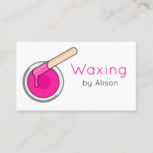 Visita Tarjeta de presentación de Waxing