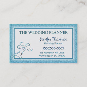 Visita Tarjeta de presentación de Wedding Planner