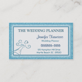 Visita Tarjeta de presentación de Wedding Planner