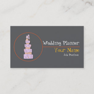 Visita Tarjeta de presentación de Wedding Planner