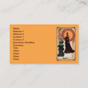 Visita Tarjeta de presentación de Witch Card