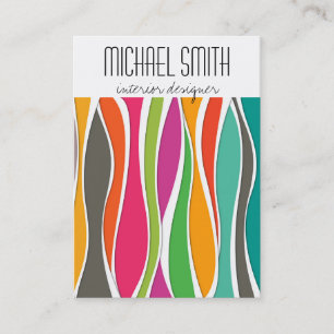 Visita Tarjeta de presentación del Diseñador de interiore