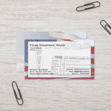 Tarjeta de presentación del formulario de impuesto