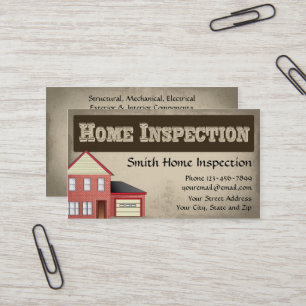 Visita Tarjeta de presentación del inspector de inspecció