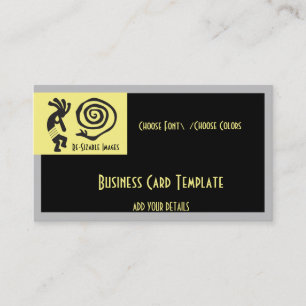 Visita Tarjeta de presentación del logotipo de KoKopelli