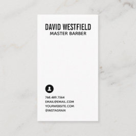 Visita Tarjeta de presentación del logotipo del polo de b