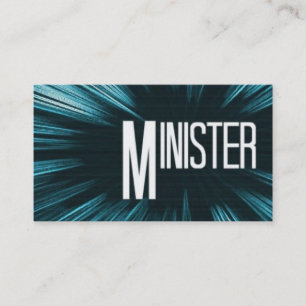 Visita Tarjeta de presentación del Ministro de Estrella