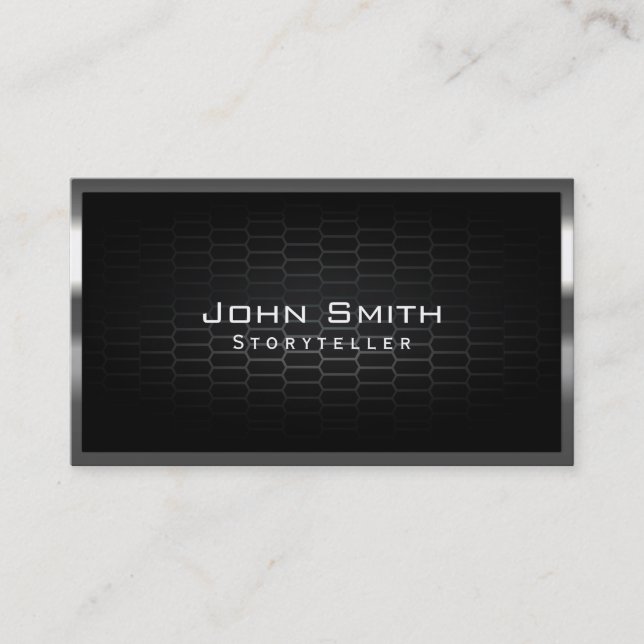 Visita Tarjeta de presentación del narrador de las celdas (Anverso)