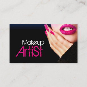 Visita Tarjeta de presentación del salón de maquillaje
