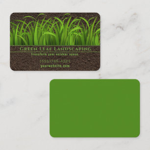 Visita Tarjeta de presentación del Servicio de Jardín Ter