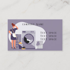 Visita Tarjeta de presentación del Servicio de Limpieza M