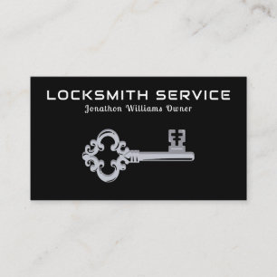 Visita Tarjeta de presentación del servicio de locksmith 