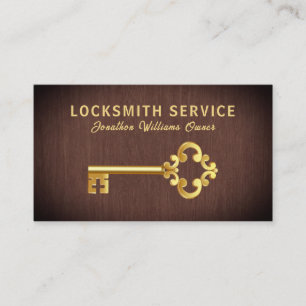Visita Tarjeta de presentación del servicio de locksmith 