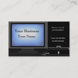 Visita Tarjeta de presentación del servicio de reparación