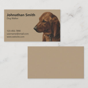 Visita Tarjeta de presentación del servicio Simple Dog Wa