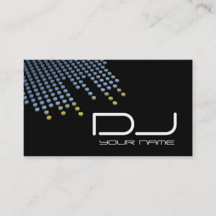 Visita Tarjeta de presentación DJ única