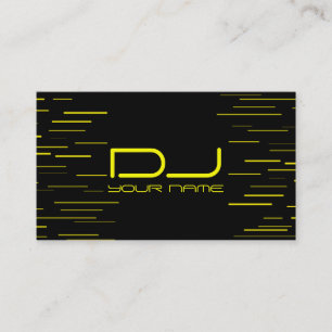Visita Tarjeta de presentación DJ única