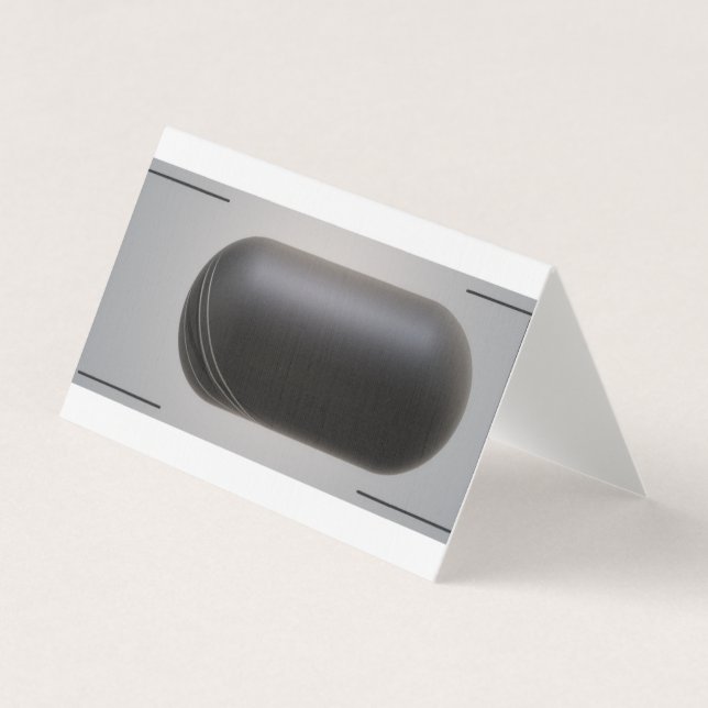 Visita Tarjeta de presentación doblada horizontal Persona (Anverso)