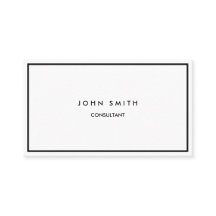 Tarjeta de presentación doble