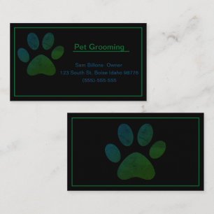 Visita Tarjeta de presentación Dog Grooming
