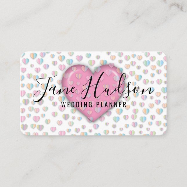 Visita Tarjeta de presentación editable minimalista simpl (Anverso)