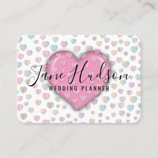 Visita Tarjeta de presentación editable minimalista simpl (Anverso)